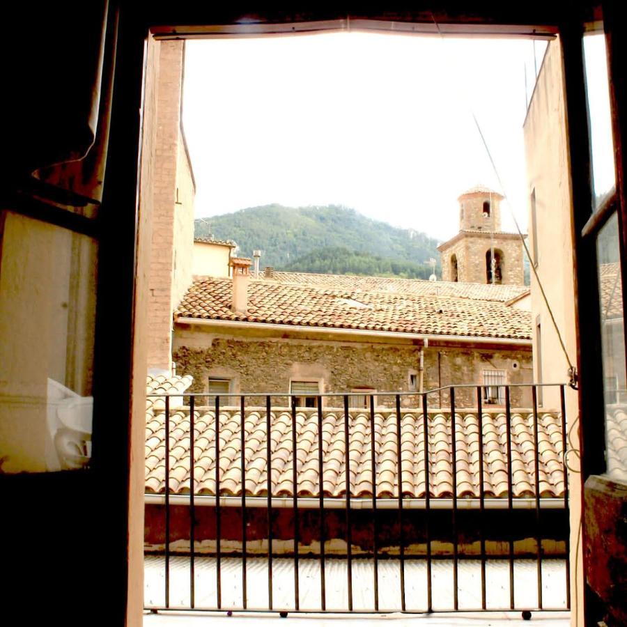 Hostal Fonda Cerdanya La Pobla de Lillet Exterior photo